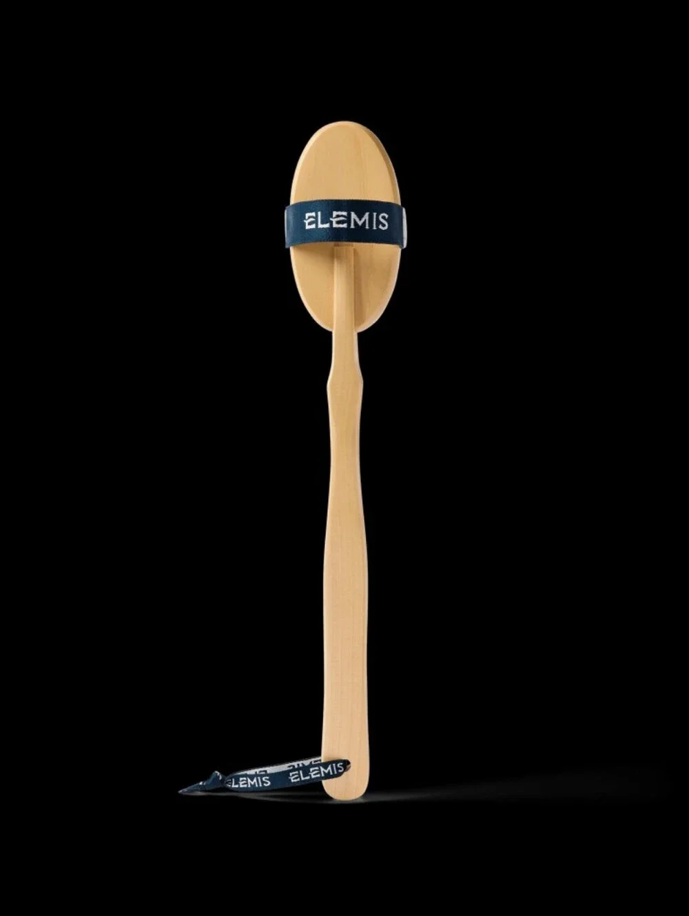 NWT ELEMIS BODY DETOX LONG HANDLE EXFOLIATING DRY BODY BRUSH WITH STORAGE BAG.